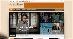 Desktop Screenshot of cinecircus.it
